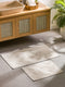 2-pack Figured Bath Mat